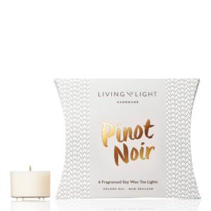 Living Light Dream Soy Tea Lights - Pinot Noir