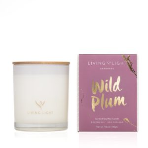 Living Light Imagine Madison Candle - Wild Plum