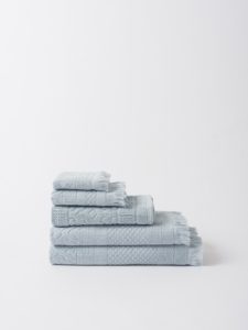 Citta Jacquard Towel Range - Duck Egg