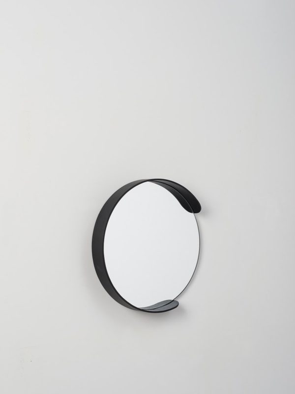 Citta Small Segment Mirror in Black