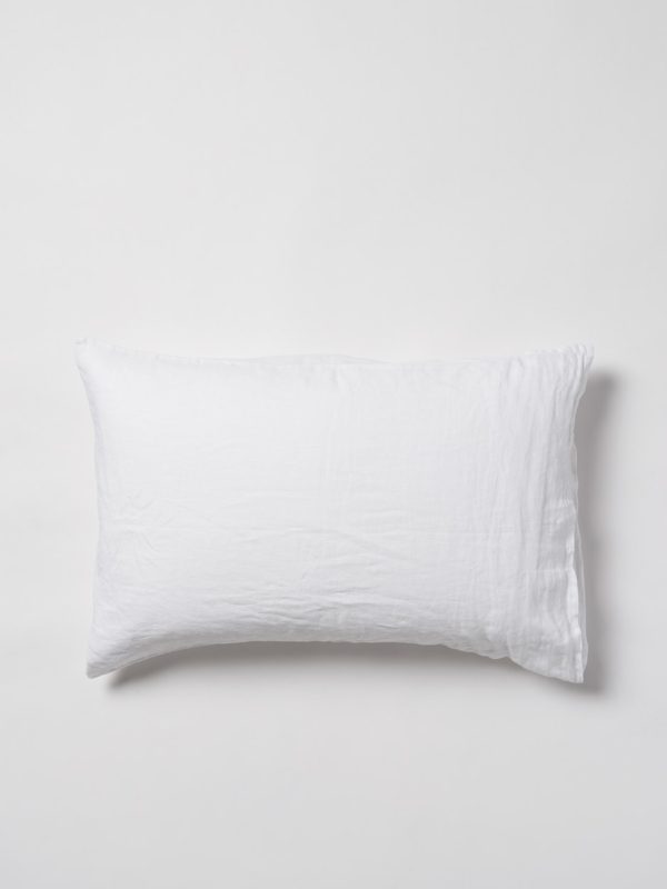 Citta Sove Linen Pillowcase Pair in White