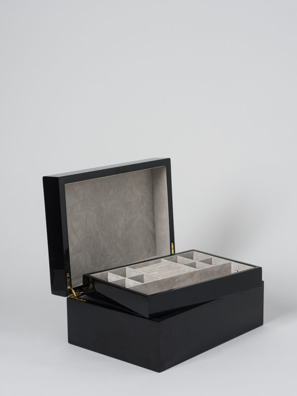 Citta Jewellery Box in Black