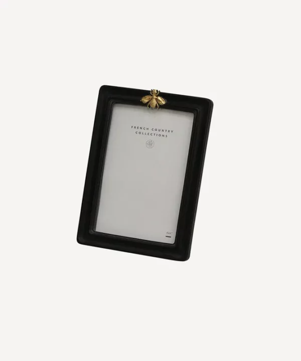 Bee Black Photo Frame 4x6"-French Country - Image 2