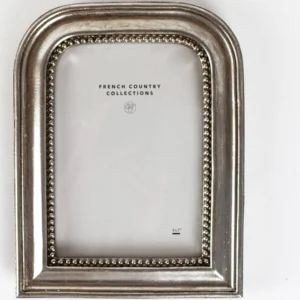 French country beaded arch photo frame