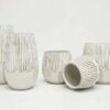 Tatia Ceramic Vase-White - Image 3