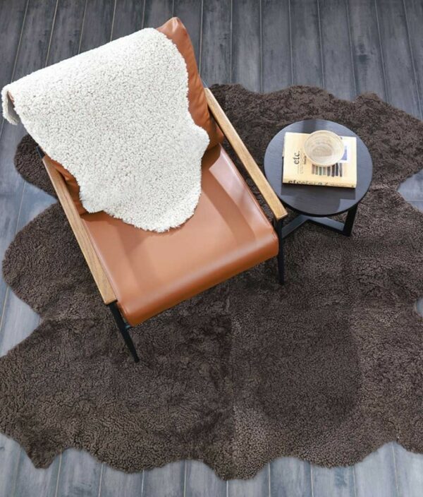 NZ Short Wool Sheepskin Rug-MM Linen - Image 2