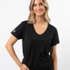 Stella + Gemma Villa Tee Logo - Black