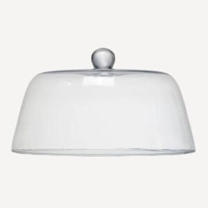 Flat Topped Glass Food Cover