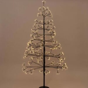 Black Frankfurt Starburst LED Tree