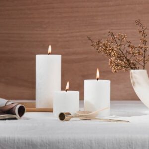Pinot Blanc Pillar Candle