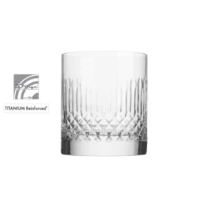 Luigi Bormioli Diamante DOF 380ml | Italian Crystal Tumbler