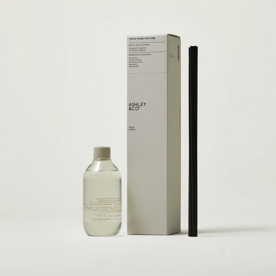 Ashley & Co TopUp Home Perfume Bubbles & Polka Dots