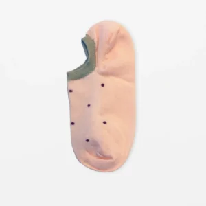 S+G Multi Dot Baby Pink Socks