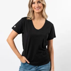 S+G Villa Tee Logo Black