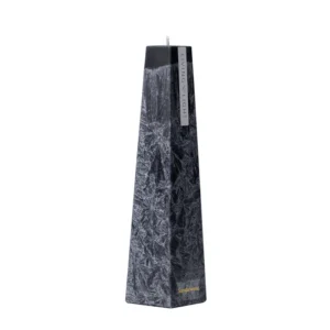 Black sandalwood icicle candle mini