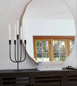 French Country Dax 5 Light Candleabra