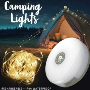 Camping Lights 10m Warm White
