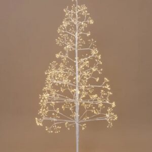 Frankfurt White Starburst LED Tree